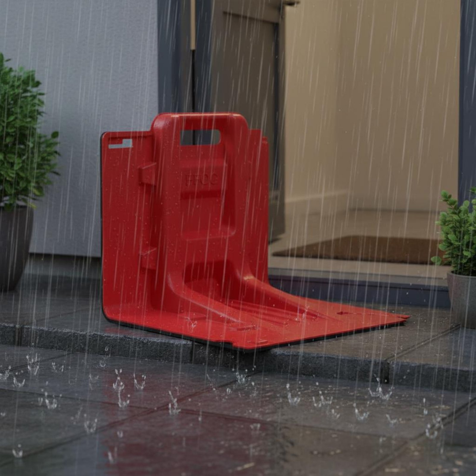 Flood Barrier Bag - ABS製洪水壁パネル モジュール式組み合わせ可能 分解式洪水防御壁 建設現場、緊急用