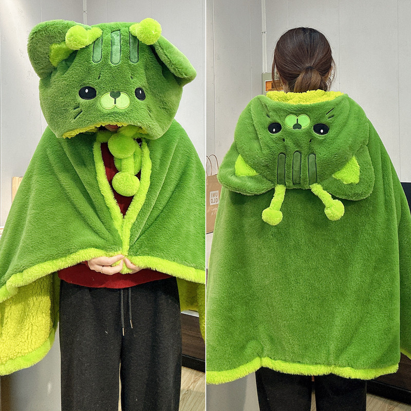 素敵なぬいぐるみのような柔らかい猫のケープ、漫画風の猫のコー - Fire Blanket Kitchen のレビューと価格