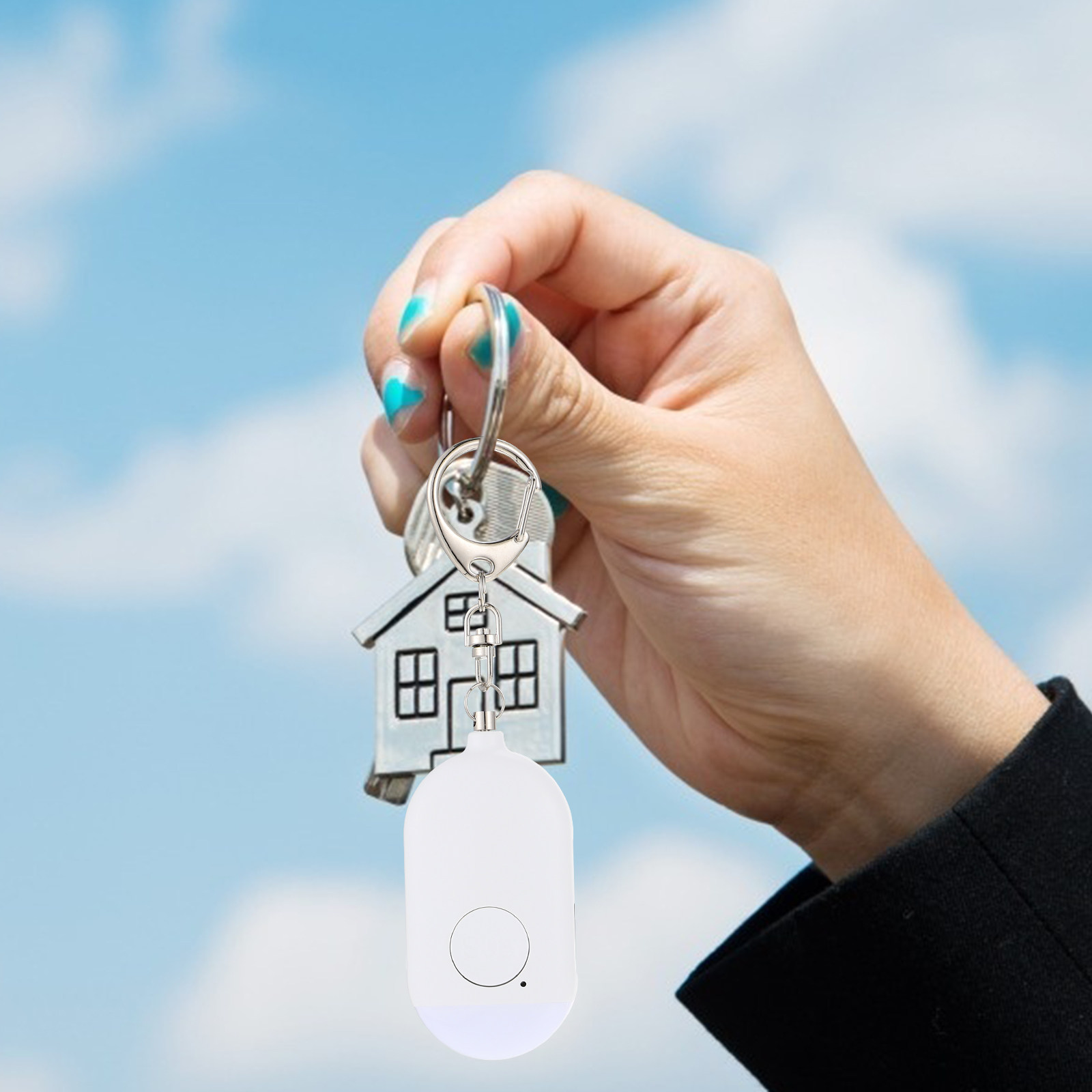 1セット パーソナルアラーム 充電式 女性用 アウトドア ミ - Personal Alarm Keychain のレビューと価格