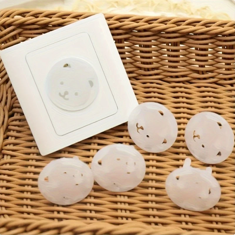 10 個クマ EU 電源ソケットコンセントベビーキッズチャイ - Outlet Cover Baby のレビューと価格