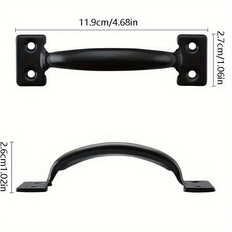 2個入りDIY家具用鉄製ハンドル、ドア、ゲート、窓、引き戸、 - Window Lock Bar のレビューと価格